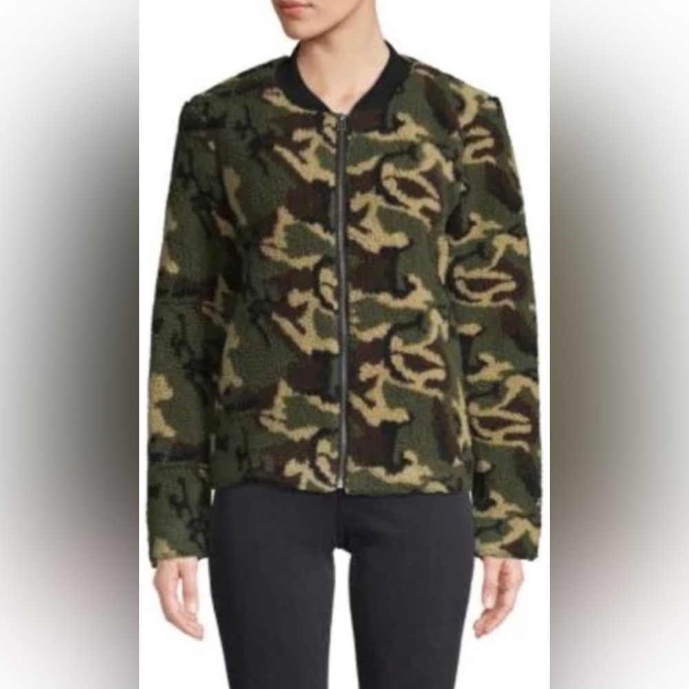 NWOT Sanctuary Camouflage Bomber Jacket